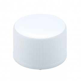 Ø21 Plain cap - White